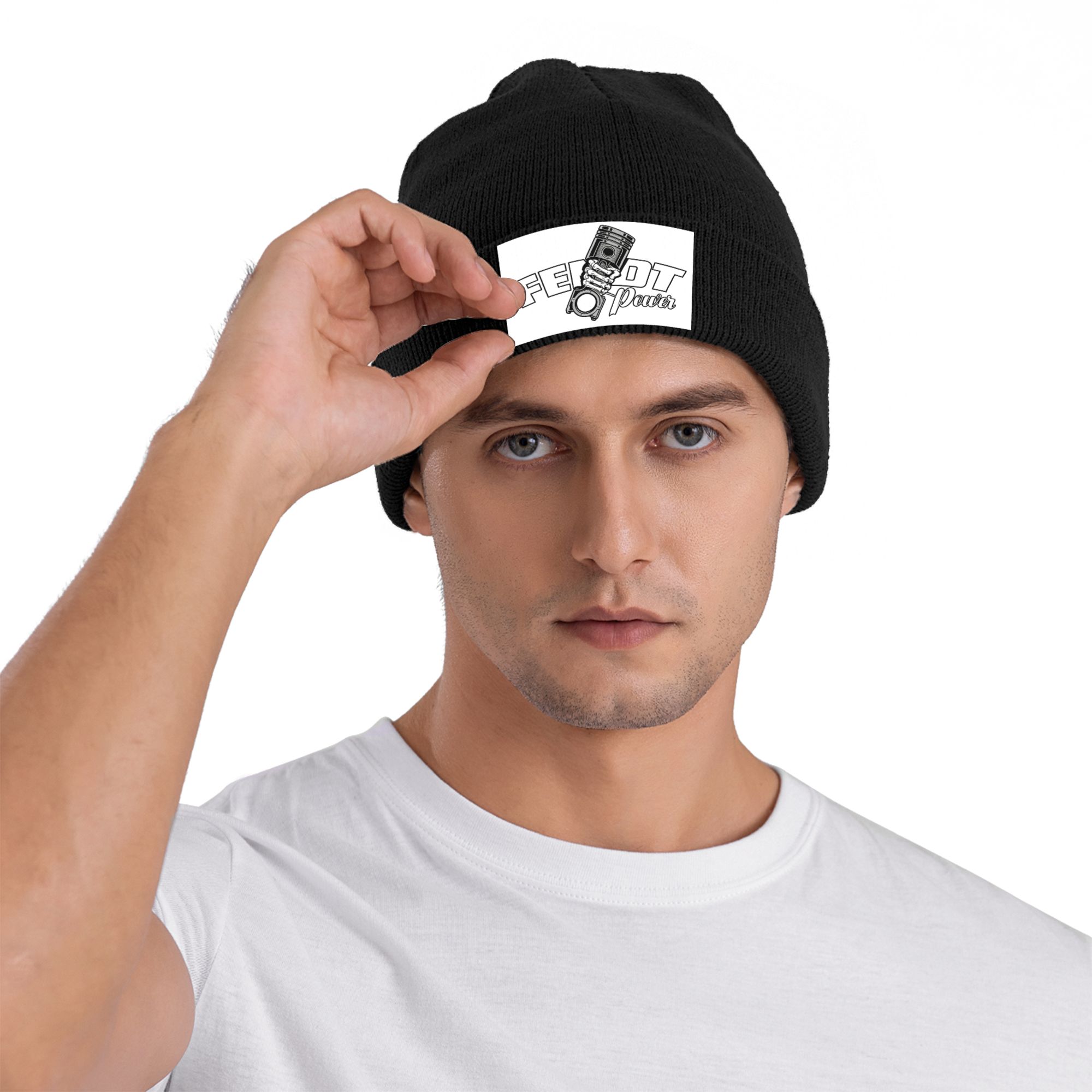 Agriculture Farming Hats - หมวกไหมพรมกันหนาวสำหรับฤดูใบไม้ร่วงและฤดูหนาว ลายรถแทรกเตอร์ฟาร์มเกษตร Fendt หมวกบีนนี่ หมวกบอนเน็ต สำหรับผู้หญิงและผู้ชาย