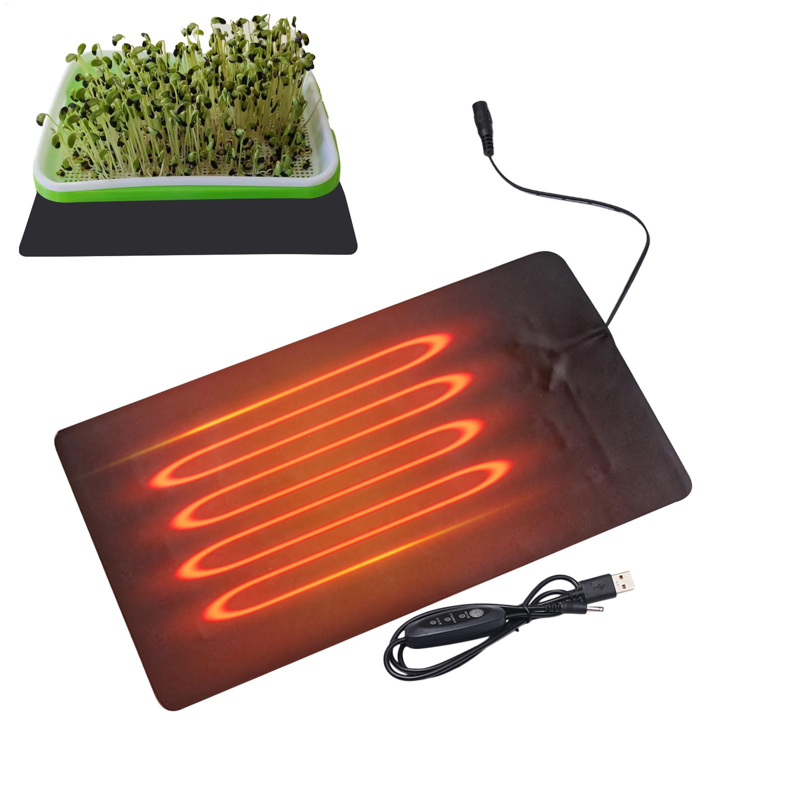 แผ่นทำความร้อนสำหรับเพาะกล้า U - Seedling Heat Mat บทวิจารณ์และราคา