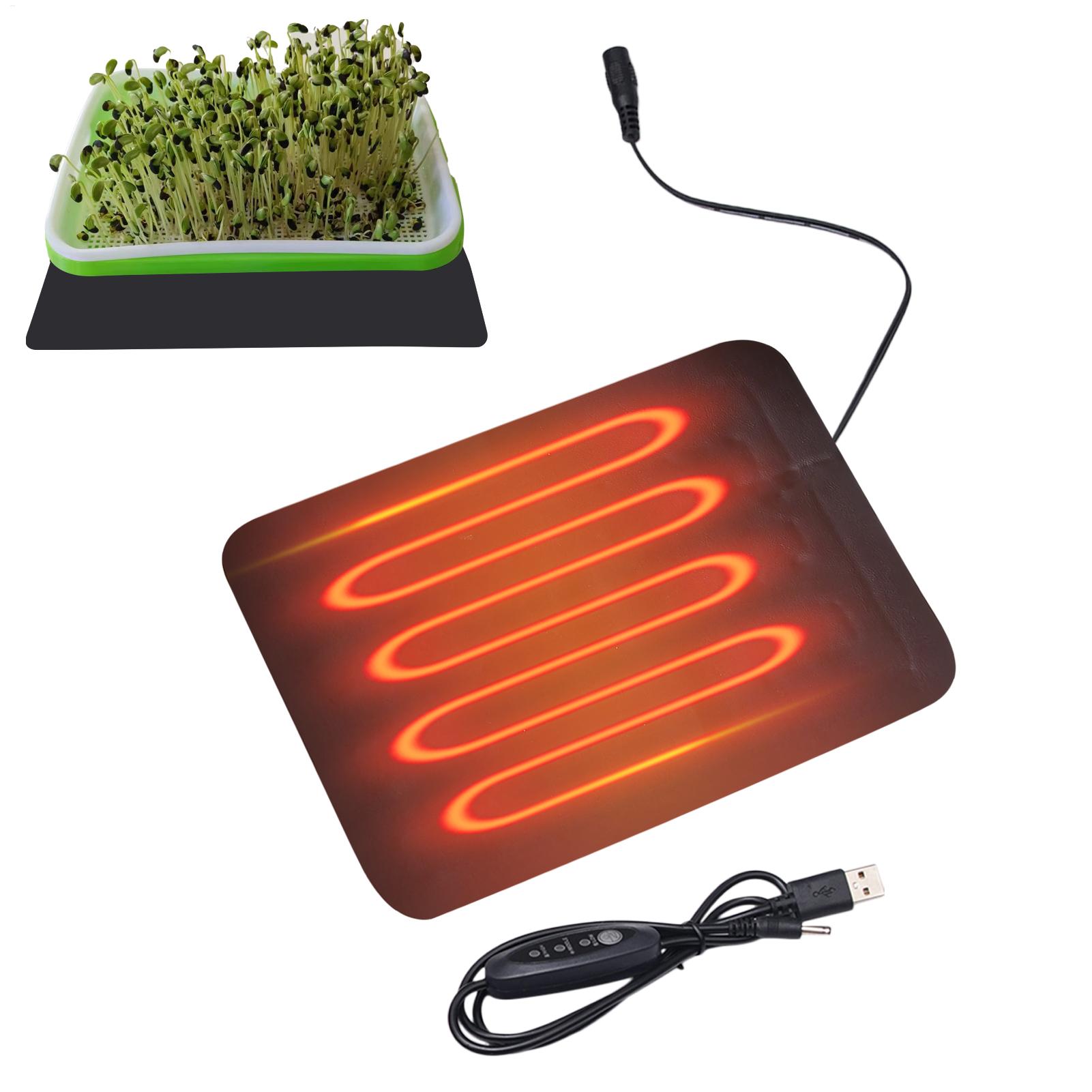 แผ่นทำความร้อนสำหรับเพาะเมล็ดแ - Seedling Heat Mat บทวิจารณ์และราคา