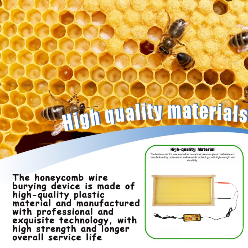 อุปกรณ์เลี้ยงผึ้งแบบเสียบปลั๊ก - Beehive Frame Wax บทวิจารณ์และราคา