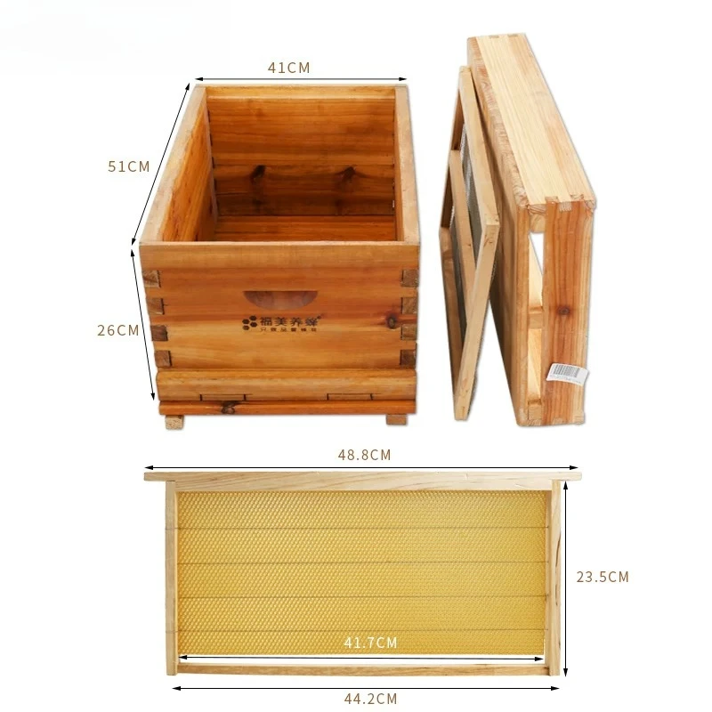 รังผึ้งแบบไม่ต้องติดตั้ง ประกอ - Beehive Frame Wax บทวิจารณ์และราคา