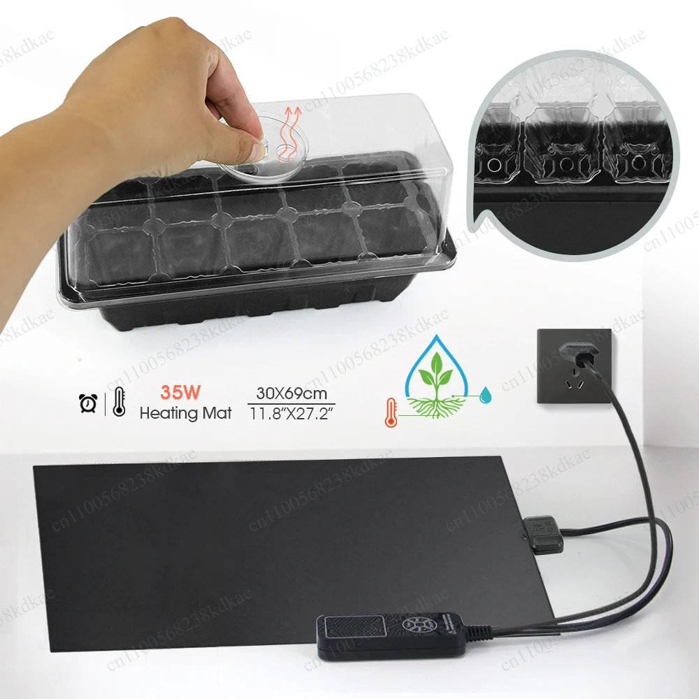 ชุดแผ่นทำความร้อนกันน้ำ 35 วัต - Seedling Heat Mat บทวิจารณ์และราคา