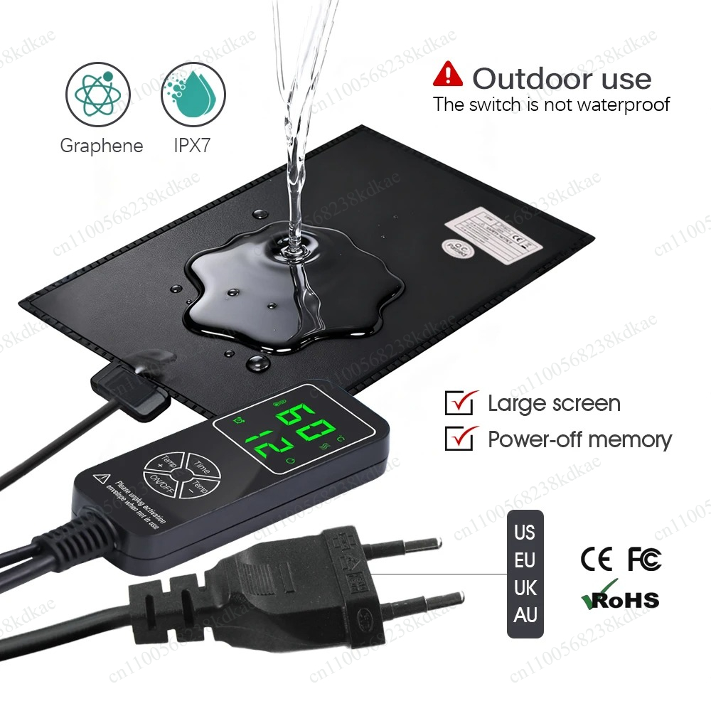 ชุดแผ่นทำความร้อนกันน้ำ 35 วัต - Seedling Heat Mat บทวิจารณ์และราคา