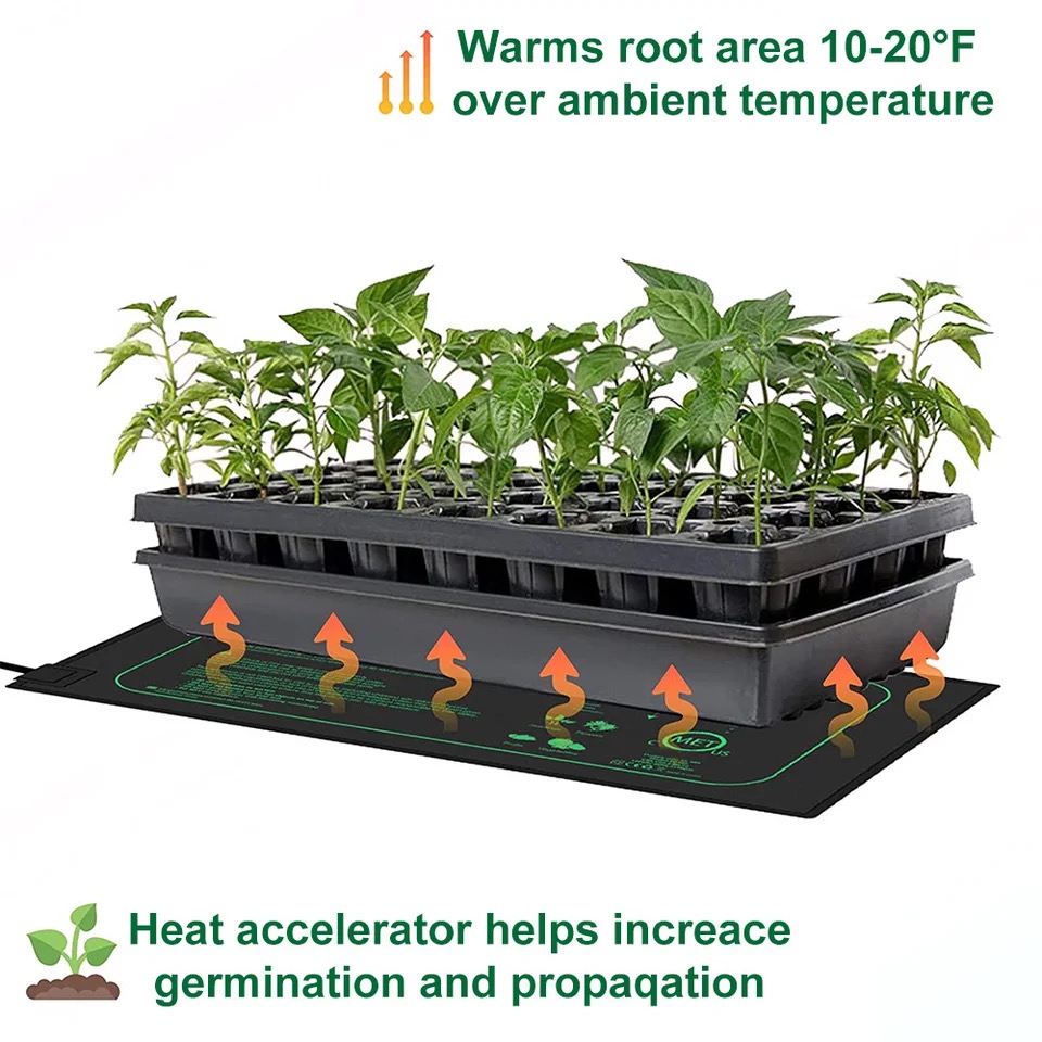 10/25/50 ซม.ต้นกล้าความร้อนในร - Seedling Heat Mat บทวิจารณ์และราคา