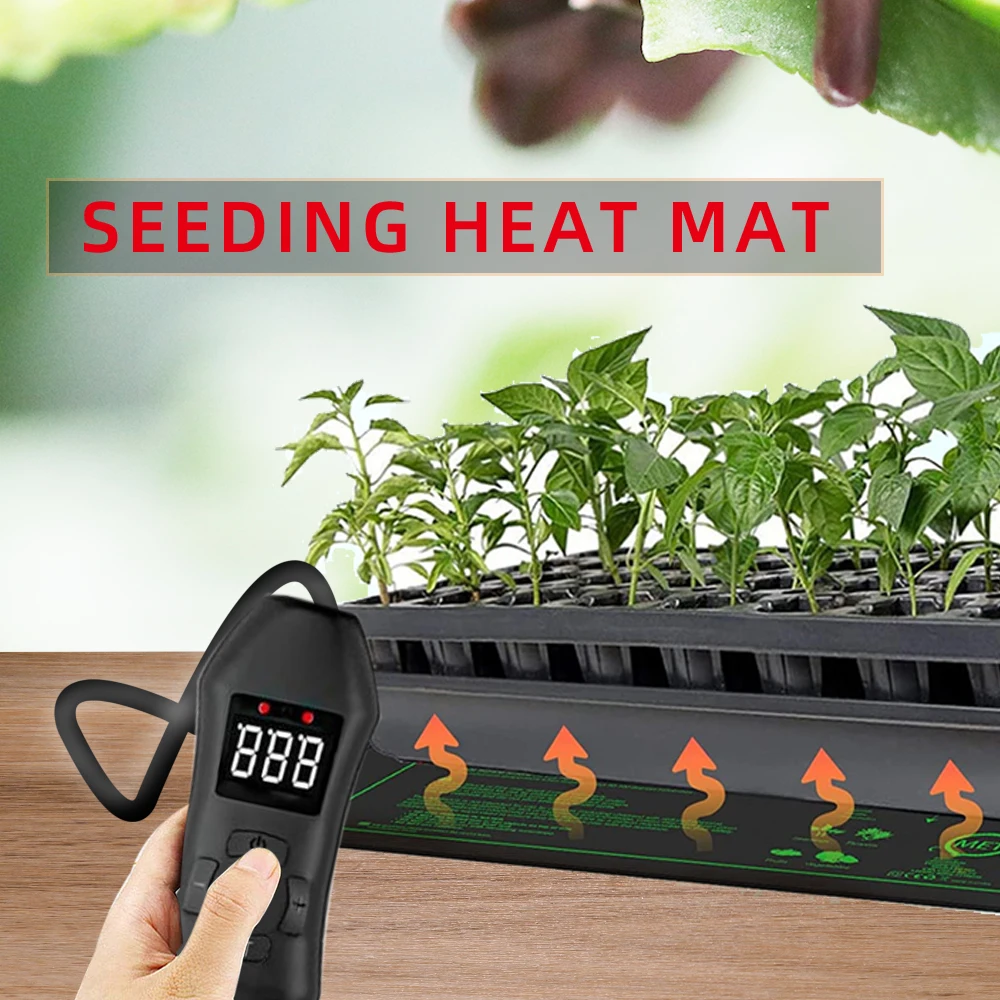 50W EU-US/UK/AU ปรับเทอร์โมสตั - Seedling Heat Mat บทวิจารณ์และราคา