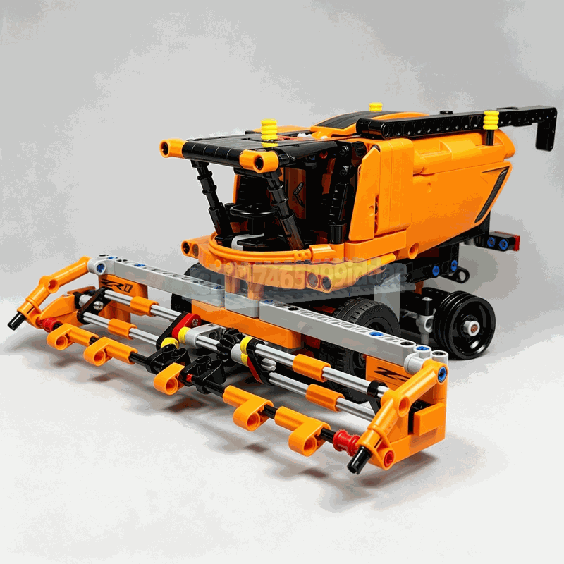 512 ชิ้น รถเก็บเกี่ยวแบบผสม MO - Agriculture Farming Education บทวิจารณ์และราคา